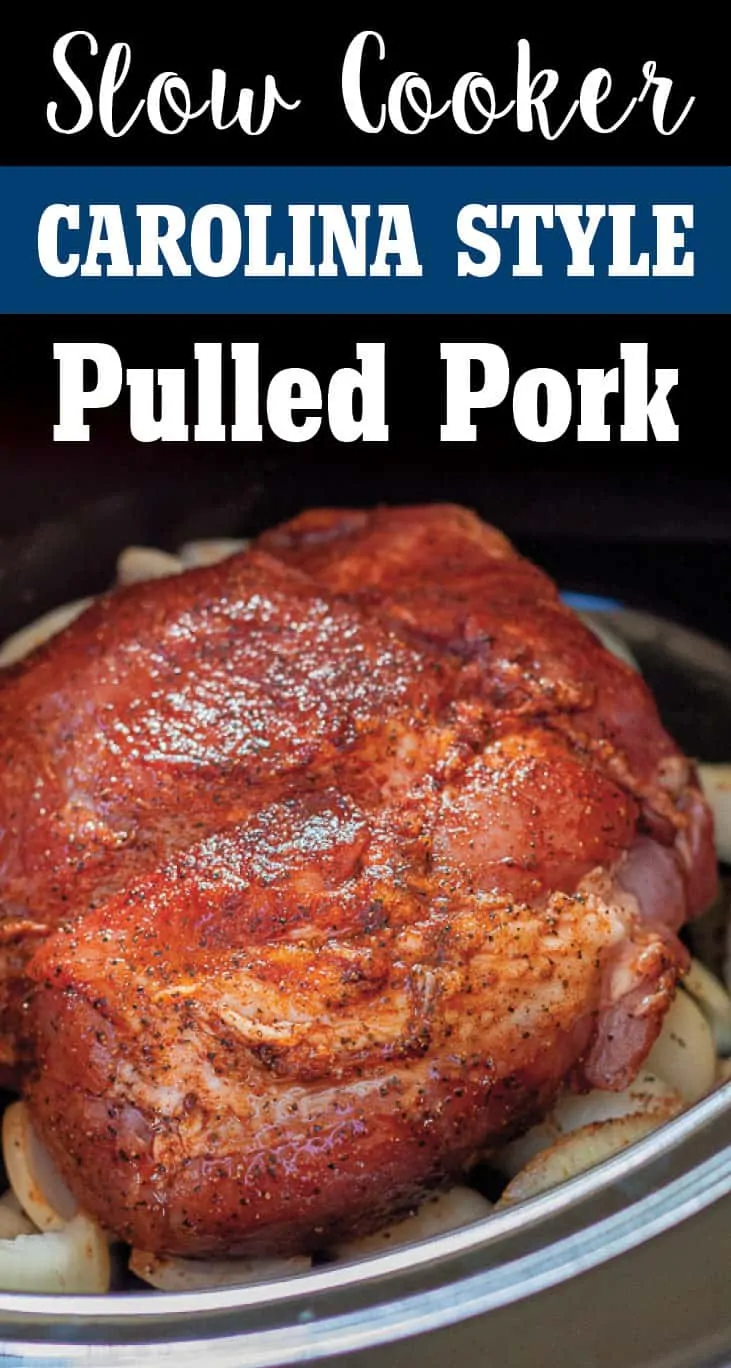 Slow Cooker Carolina Pulled Pork