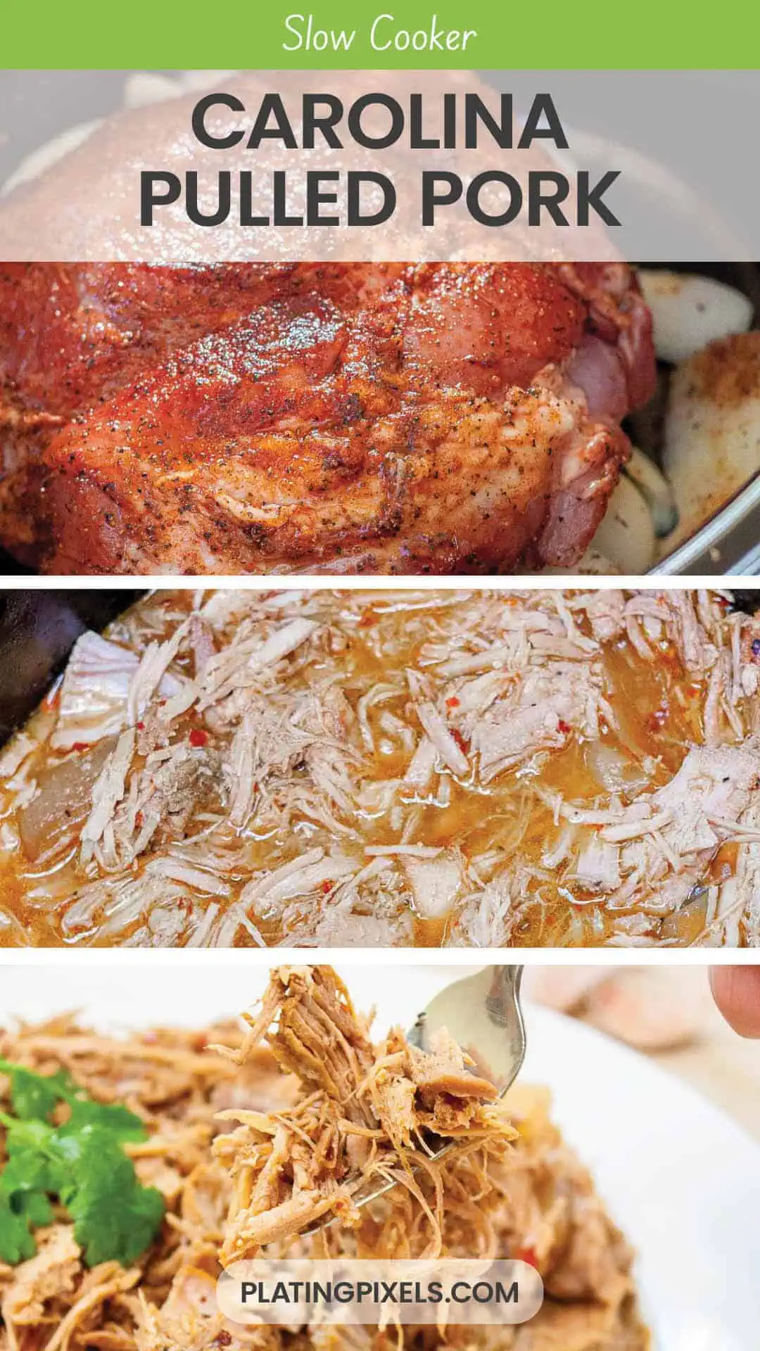 Slow Cooker Carolina Pulled Pork